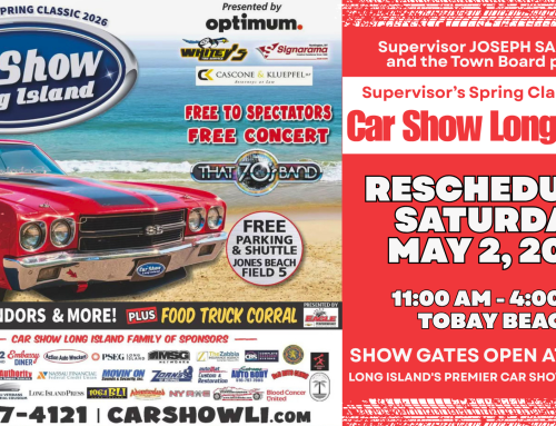 Long Island Car Show Tobay Beach Rescheduled | Whitey’s Tire Service
