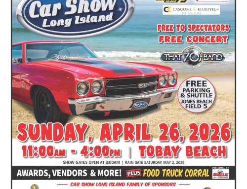 Long Island Car Show 2026 at Tobay Beach | Presented by Whitey’s Tire Service